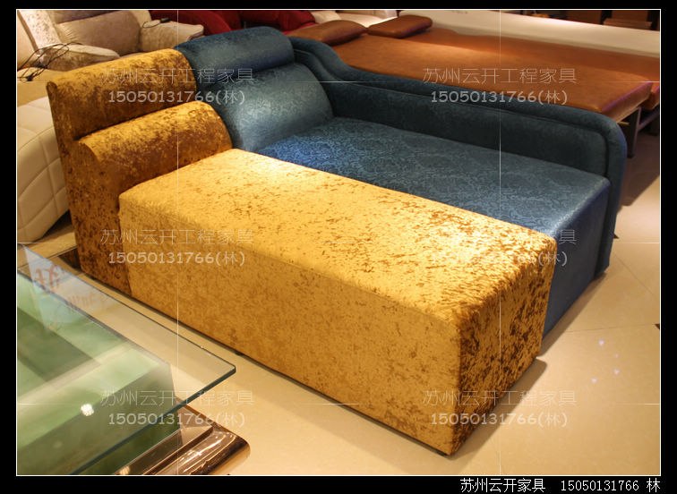 Custom Bathroom Rest Single Bed Lounge Sofa Hall Lounge Sofa Hall Lounge Bungalogue Massage Room House Furniture