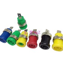 With CE certification high quality high pressure resistant panel mount safety type 4mm banana socket jack pluggable sheath plug