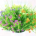 Hoa giả thủy sinh mô phỏng cây xanh giả tường cây cỏ hoa nhựa hoa hàng rào hoa phân vùng máng hoa hoa cỏ xanh - Hoa nhân tạo / Cây / Trái cây lá cây giả Hoa nhân tạo / Cây / Trái cây