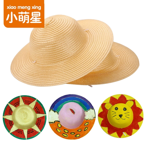 Детский набор материалов для детского сада, окрашенный фартук для рисования, раскраска, шапка, «сделай сам», граффити