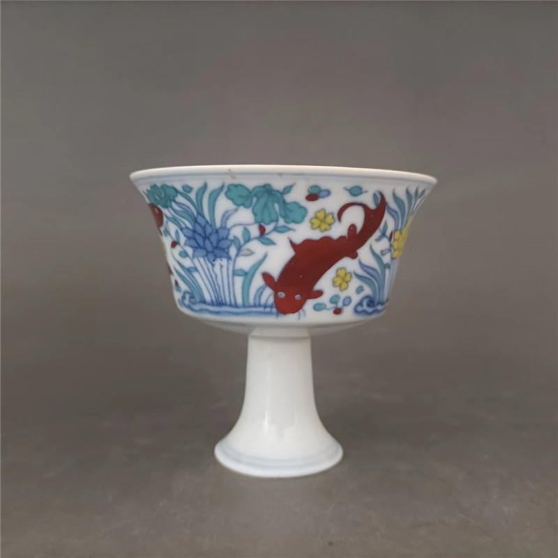 中国古美術✦大明成化紋款 五彩絵 子供遊ぶ図紋瓶✦花瓶・文房具