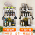 Thép không gỉ tam giác giá treo tường gia vị gia vị tam giác nhà bếp cung cấp kệ lưu trữ - Phòng bếp chảo sâu lòng Phòng bếp
