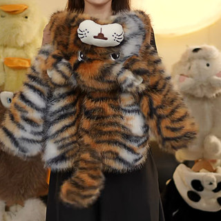 Girls fur coat 2025 new