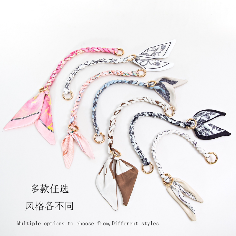 Suitable for Hermes Silk Scarf to Tie Bags, Ribbon to Tie Bags, Straps, Streamers, Hair Ties, Handle Wraps, Bag Accessories, Light Luxury