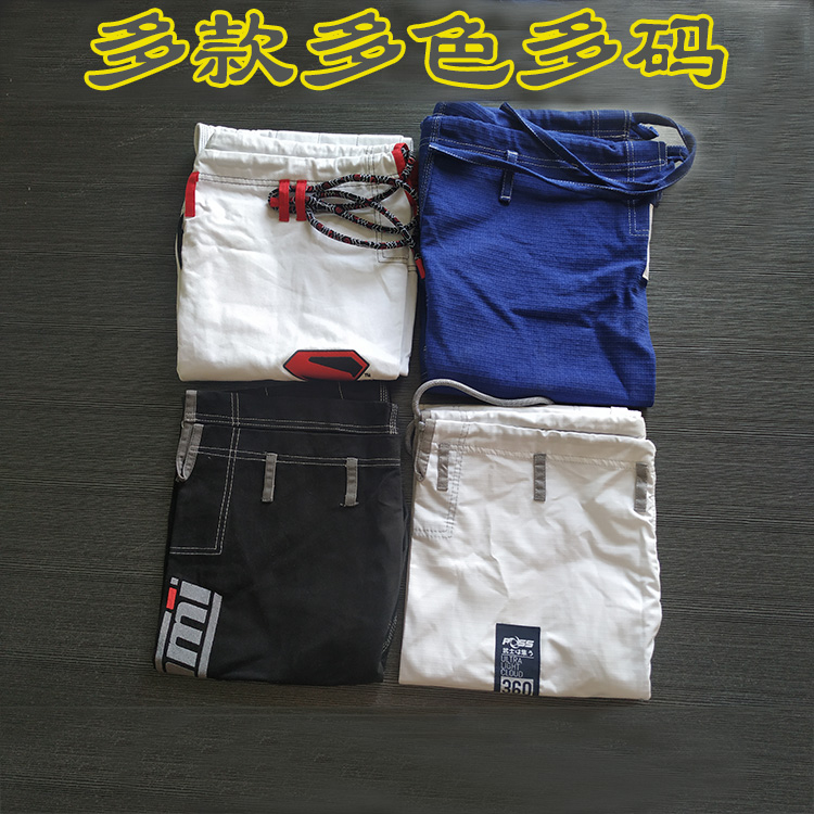 Multicolor multi-yard Brazilian jewelry pants, black and white blue pants training comb suit pants