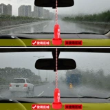 Водный репеллент автомобиль перед дождливыми днями, зеркало задних из стекла, зеркало заднего вида, водонепроницаемые дождевые аэрозольные спрей.