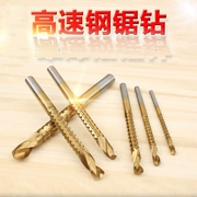 Mũi khoan khoan chế biến gỗ mũi khoan 3-8mm công cụ phần cứng công cụ cắt có rãnh răng cưa