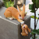 Creative Parent-child Rabbit Cartoon Flower Potted Garden Art Home Desktop Decoration Balcony Window Sill Zodiac Gift Ornament