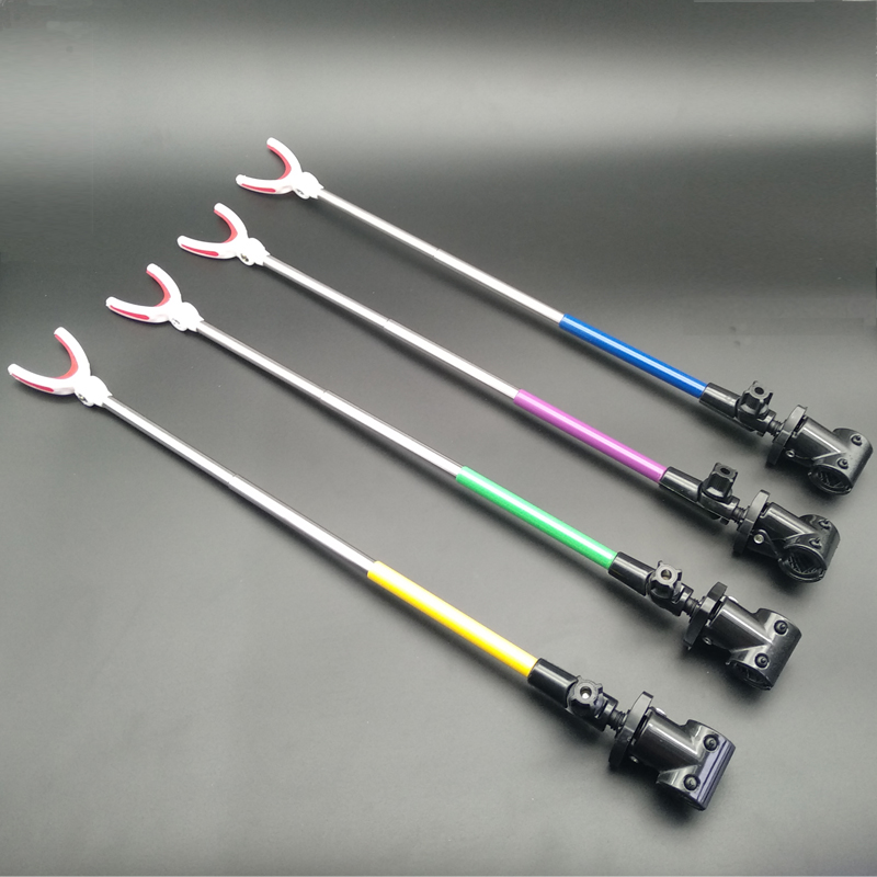 Taidiao support accessories rear hanging antenna stainless steel telescopic fishing tackle accessories skid