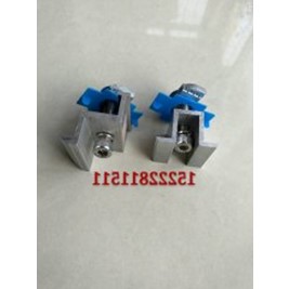 Photovoltaic power generation plate medium pressure block edge press block plastic wing nut accessories Solar bracket C steel buckle