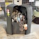 Guoyu Campus table vertical refrigerator door pen bag
