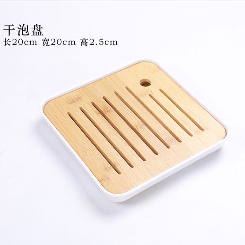 Bamboo Dry Foam Table Mini small tea tray Gongfu Tea furniture accessories Japanese Dish Special Price Minimalist Tea Set Group Tea Table