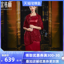 Young mother dress cheongsam mother-in-law wedding party dress summer new self-cultivation temperament short