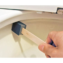 Japan made wooden stick sponge stick toilet slit cleaning stick washbasin slit brush 20 packs