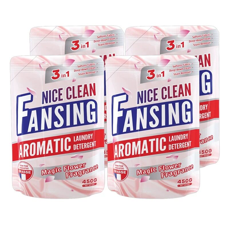 蓝漂洗衣粉1袋家用实惠装家庭装j机洗手洗洁净去渍易漂洗衣粉TJ