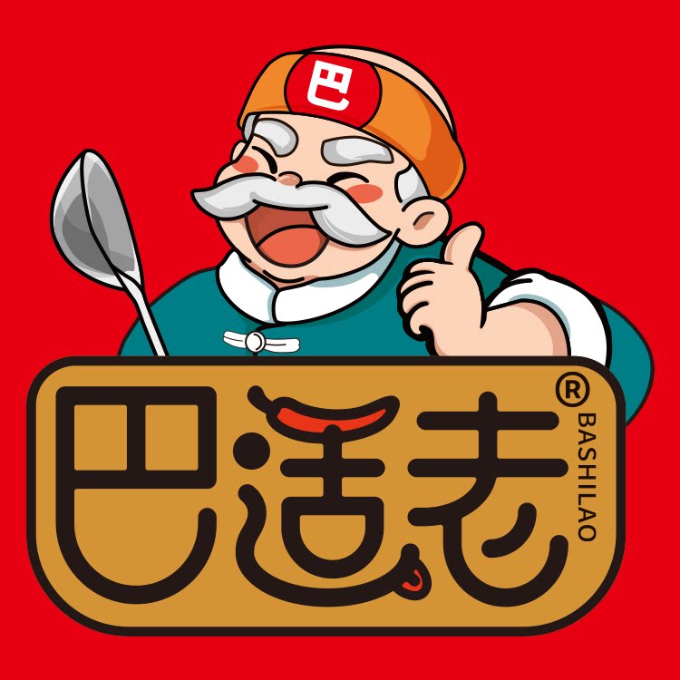 磁器口巴适老火锅底料的LOGO