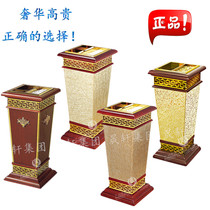 Antique creative treasure Diamond ashtray trash can Hotel lobby Hotel KTV elevator entrance vertical straight drop fruit skin tube