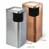 High grade stainless steel trash can without cover hotel lobby elevator mouth fruit trunk smoking area ash bucket can be customized