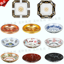 Trash can glass ashtray ashtray basin FRP trash can basin Hotel trash can glass basin Glass basin