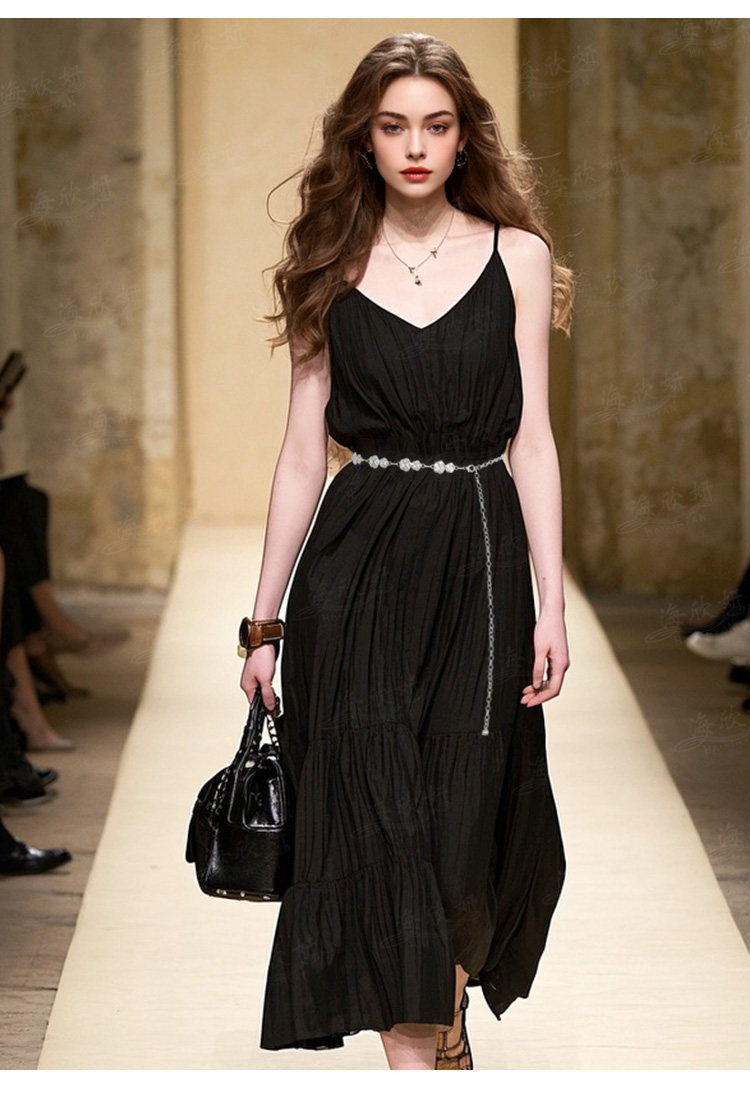 Retro Chain Belt Women's High-end Fashion Metal Waist Chain Decoration With Dress Fine Accessories Ins Trend_voghion.com