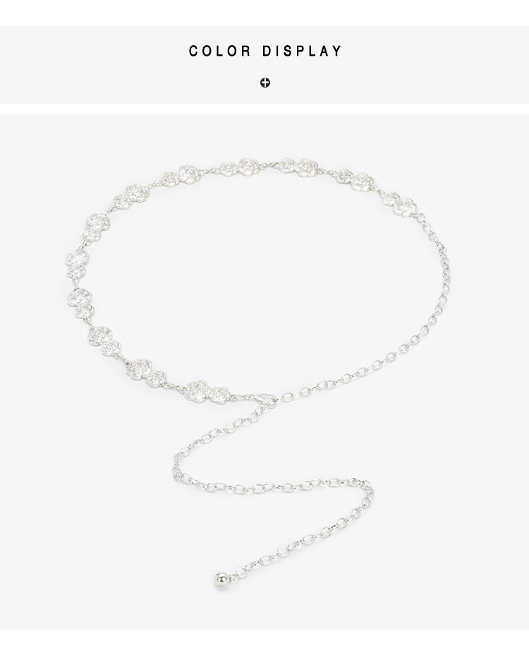 Retro Chain Belt Women's High-end Fashion Metal Waist Chain Decoration With Dress Fine Accessories Ins Trend_voghion.com