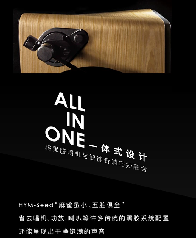 嘿 hym-seed walnut màu vinyl máy ghi âm Bluetooth âm thanh vinyl LP máy ghi âm ghi âm trang trí mềm mại mới phòng khách Trung Quốc phòng ngủ loa châu Âu cổ điển hoài cổ - Máy hát 	đầu đĩa than akai	