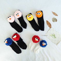 ins children socks for men and women baby dispensing socks three-dimensional cartoon big eyes socks baby cute non-slip childrens socks