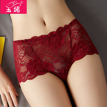 Panties Girls Lace High Waist Sexy Hot Spicy Size Fat Buttocks Abdomen Shorts Cotton Crotsless breifs