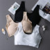 Yumei cotton quấn ngực áo thể thao ống đồ lót nữ không có vòng thép làm đẹp lưng áo ngực tụ tập chống ánh sáng áo ngực dây rút Ống