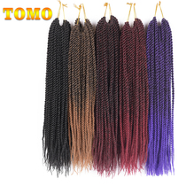 Crochet Braids Hair Senegal Twist Hair 脏 辫 辫 钩 钩 发 3 30roots pack