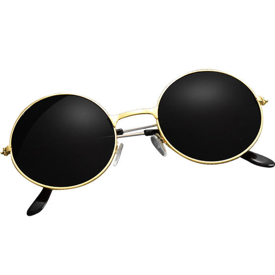 Groomsmen glasses black sunglasses props mosaic bar wedding reception glasses round mirror prince glasses wedding