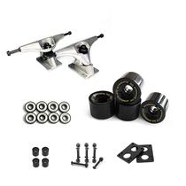 6 25 inch land surfboard CX4 skateboard stand 70 skateboard PU wheel set skateboard longboard bearing accessories