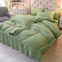 Английский набор фруктовых зеленых кровать