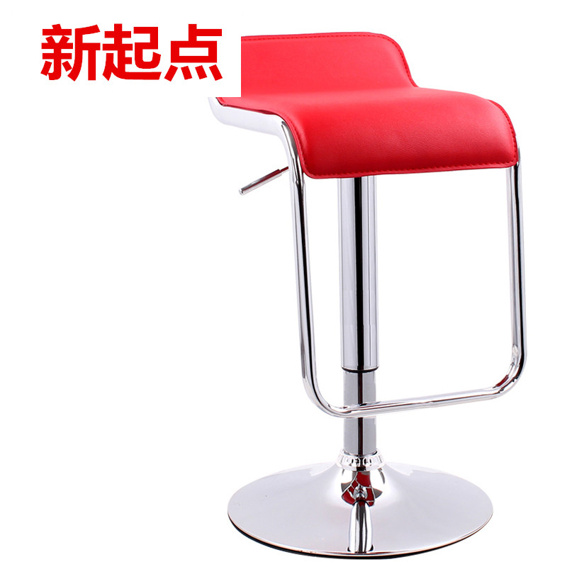 Simple bar chair bar table chair cash register high stool European bar stool mobile phone shop business hall front desk stool lift and rotate