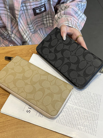 钱包女士2025新款长款大容量多功能卡包二合一高级感小众设计长夹