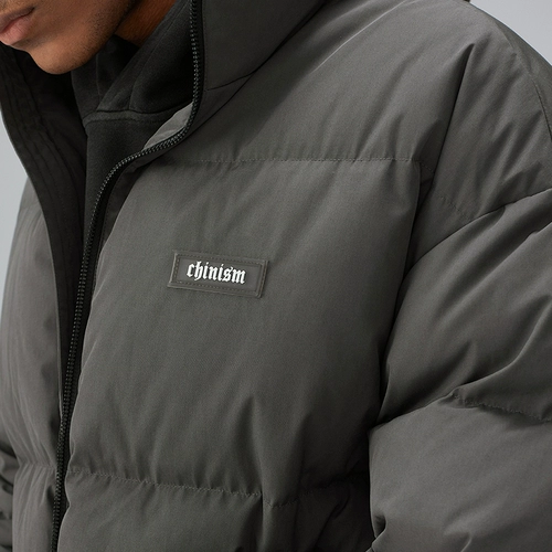 Бархатный однотонный демисезонный пуховик, куртка, утиный пух, в американском стиле