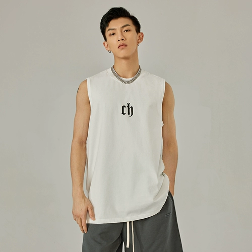 Черный спортивный летний жилет для спортзала, мужская баскетбольная футболка без рукавов