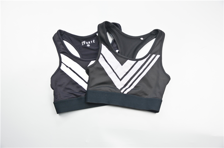 Áo vest thể thao nữ yoga ngắn phần không thắt lưng không thấm nước áo bra tập gym