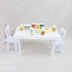 Japan Milu thích hợp làm bàn ăn, ghế và bộ đồ ăn, đồ ăn mô phỏng, phụ kiện búp bê mô phỏng, đồ chơi nhà trẻ em - Búp bê / Phụ kiện Búp bê / Phụ kiện
