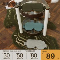 JNBYHOME Jiangnan cloth Autumn New Vintage breathable sleep eye mask cotton eye protection comfortable travel shading