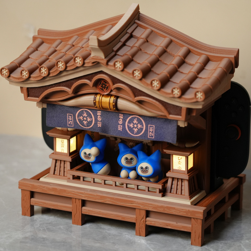 Lazy Cat Ns/Ns2 Console Stand Switch2 Accessories Monster Hunter Desktop Ornament Gift
