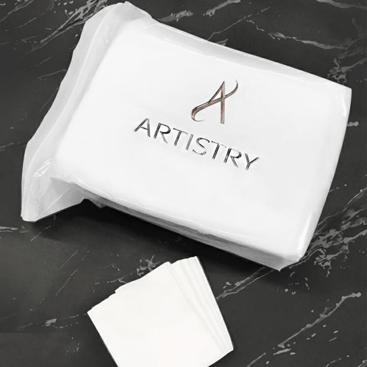 Japan Amway ARTISTRY premium cotton peace of mind portable large bag of cotton 120 pieces