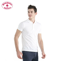 Brooks Brothers / Buck Brothers Áo cotton ngắn tay màu xanh đậm Áo thun1000038257 ~ ~ áo polo đẹp