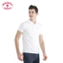 Brooks Brothers / Buck Brothers Áo cotton ngắn tay màu xanh đậm Áo thun1000038257 ~ ~ áo polo đẹp