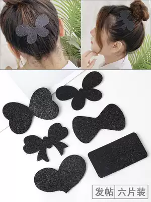 Hair stickers old hair stickers female bangs Velcro magic stickers head stickers sticky hair adult cute personality headdress