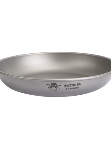 Чистая титановая анти -мильдеем легко очистить плоское блюдо