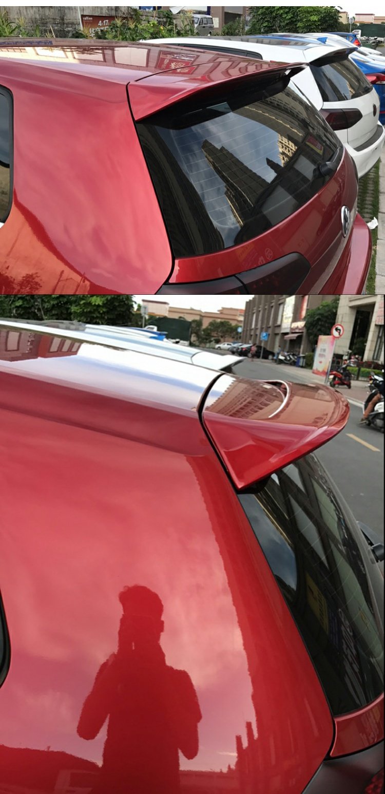 Dành riêng cho Volkswagen Golf 7 đuôi 14-18 mô hình cao 7 cánh sửa đổi trên cánh cố định đấm miễn phí với sơn Đuôi gió the thao