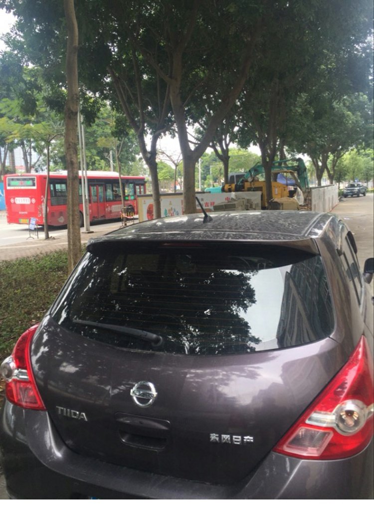 Nissan 05-10 cũ Nissan đuôi gió cố định đặc biệt sửa đổi 启 启 启 R50 cánh sau tự do cánh trên Cánh gió ô tô đẹp