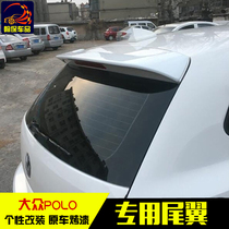 02-18 New and old Volkswagen Polo tail special modified POLO punch-free with paint sports tail