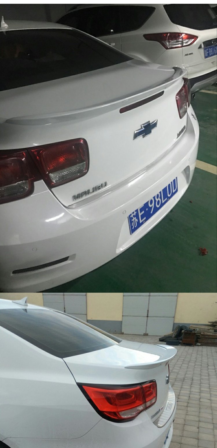 12-18 Chevrolet Mai Rui Bao cánh đuôi Mai Rui Bao XL sửa đổi đặc biệt cánh cố định ABS miễn phí đấm với sơn đuôi gió liền cốp honda city